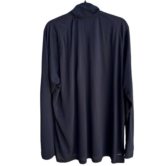 Adidas NHL Los Angeles Kings Hockey Mens Ultimate Tee Black Half-Zip Pullover 2X - Picture 7 of 11